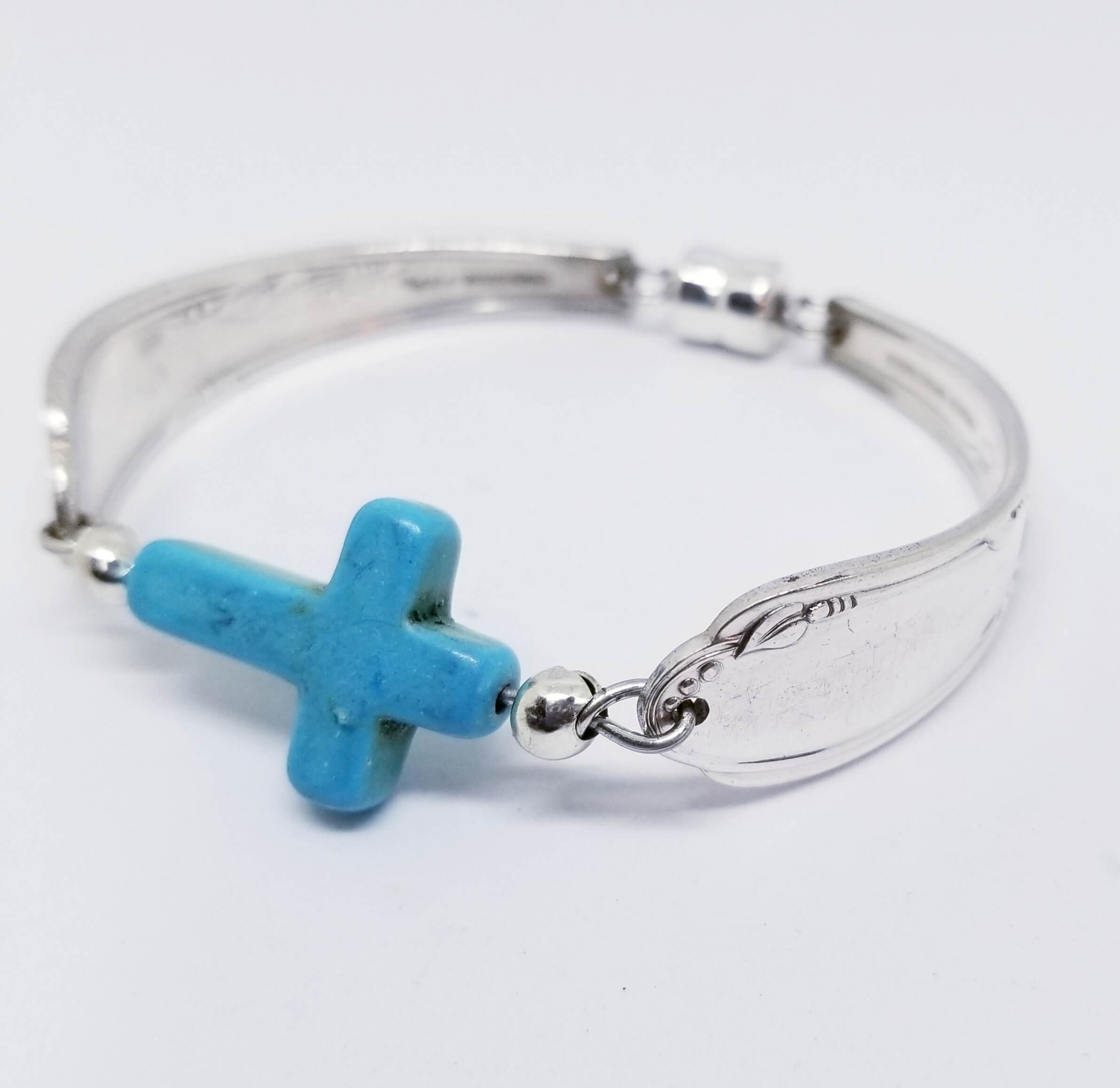 Turquoise Cross – Silver Chest Creations