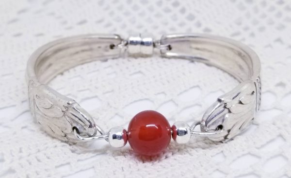 Carnelian Bead Bracelet